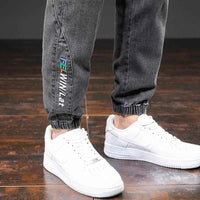 Men's Cargo Jogger Denim Jeans – Baggy Streetwear Harem Pants
