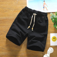 Men's Breathable Cotton Bermuda Shorts – Loose Casual Summer Fitness Shorts