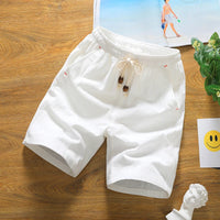 Men's Breathable Cotton Bermuda Shorts – Loose Casual Summer Fitness Shorts