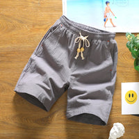 Men's Breathable Cotton Bermuda Shorts – Loose Casual Summer Fitness Shorts