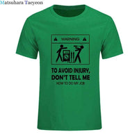 Electrician Funny T-Shirt – “Don’t Tell Me How To Do My Job” Cool Cotton Casual Tee (2024 New)