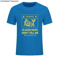 Electrician Funny T-Shirt – “Don’t Tell Me How To Do My Job” Cool Cotton Casual Tee (2024 New)