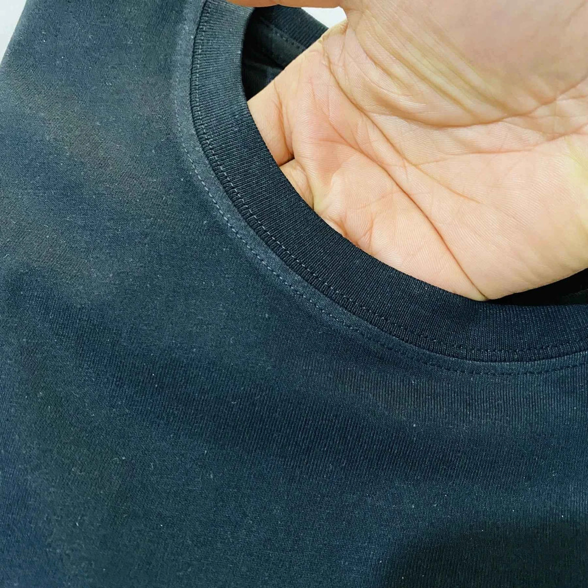 Men's Black Cotton Graphic Inscription T-Shirt – Summer Fashion Graphic Tee Top