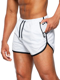 Men's Quick-Dry Running Beach Shorts – 3-Inch Fitness Summer Shorts