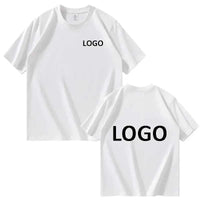 Customized Cotton Printed T-Shirt – Unisex Personalized Streetwear Short Sleeve Tee