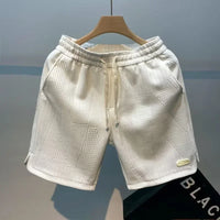 Men's Wave Pattern Running Shorts – Casual Jogging & Gym Sports Shorts