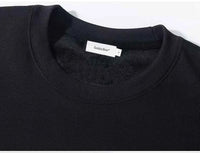 Men's Golf Pullover Sweatshirt – Round Neck Thin Velvet Autumn Winter Sweater