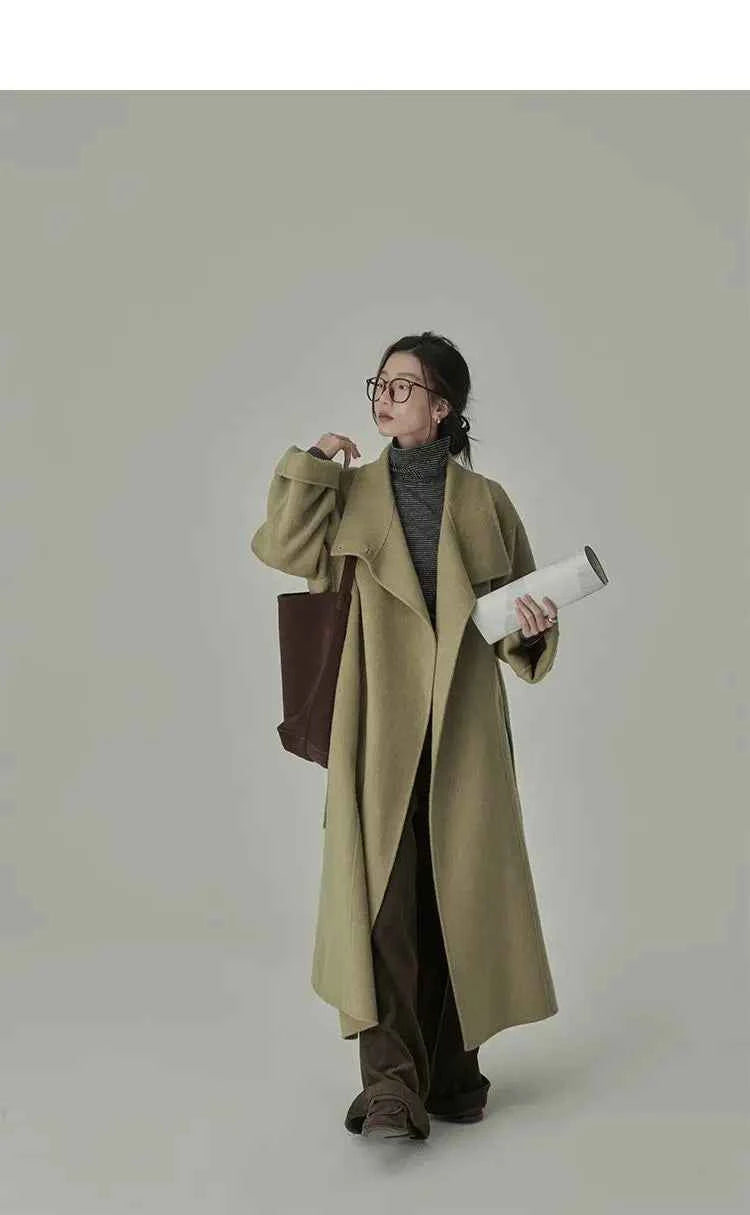Women's Striped Long Sleeve Turtleneck T-Shirt – Cozy Elegant Korean Style Casual Spring T-Shirt
