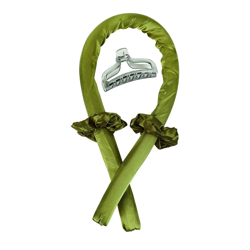 Heatless Curling Rod Headband for Women – No-Heat Hair Curler for Soft, Shiny Overnight Curls