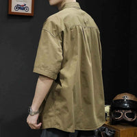 Men's Trendy Summer T-Shirt Loose – Loose Fit Casual Workwear Tee