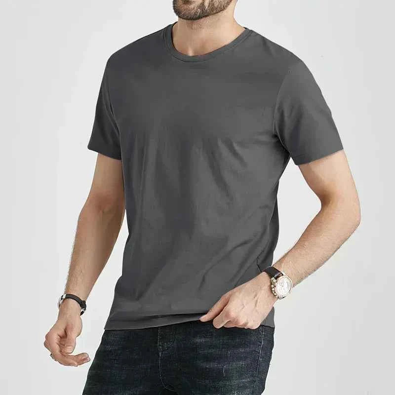 Men's Moisture-Wicking Athletic T-Shirt – Breathable Short Sleeve Gym & Casual All-Season Tee