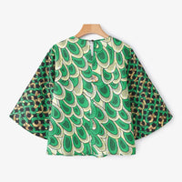 Women's Plus Size Vintage Sleeve Blouse – Flare Sleeve Loose Casual Top 2025