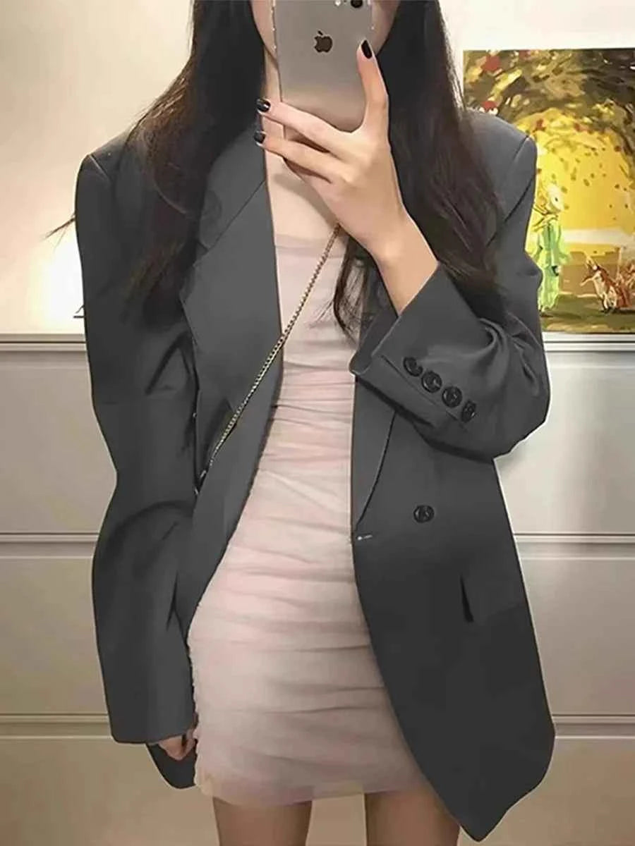 Women's Corduroy Elegant Suit Set – Elegant Bowknot Tunic with Floral Appliques