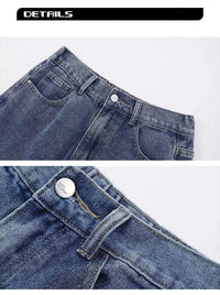 Men's Korean Straight Wide-Leg Jeans – Casual Classic Denim Pants 2026