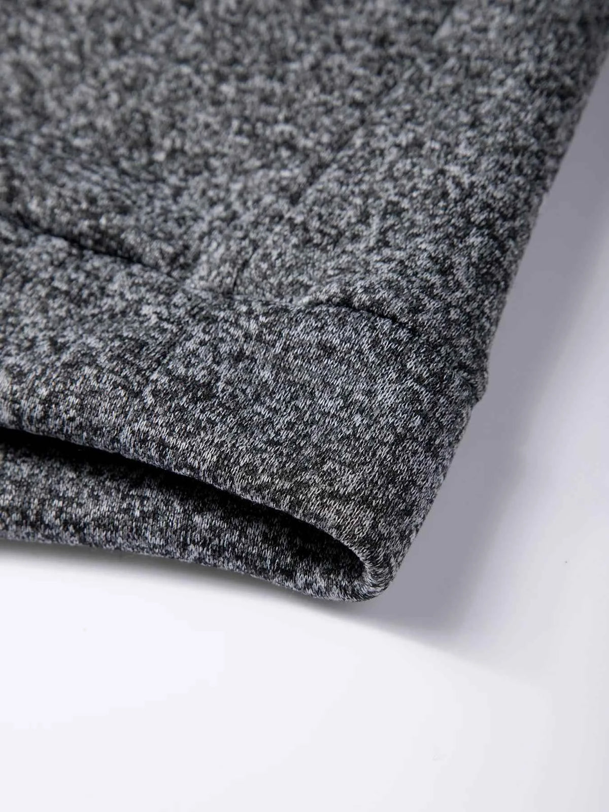 Men's Half Zipper Turtleneck Sweatshirt – Thick Pullover Turtleneck Autumn Outdoor Solid Color Top