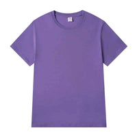 Women's Loose Cotton O-Neck T-Shirt – Casual Summer Short Sleeve Tee