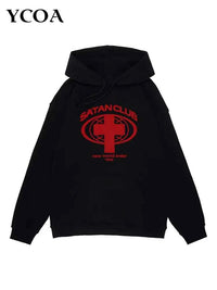 Men's Oversized Graphic Hoodie – Harajuku Y2K Korean Fashion Sweatshirt