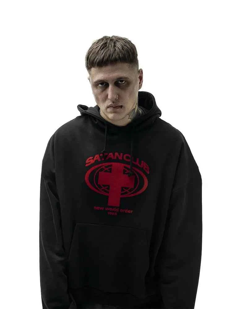 Men's Oversized Graphic Hoodie – Harajuku Y2K Korean Fashion Sweatshirt
