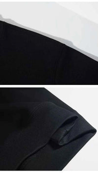 Men's Golf Pullover Sweatshirt – Round Neck Thin Velvet Autumn Winter Sweater