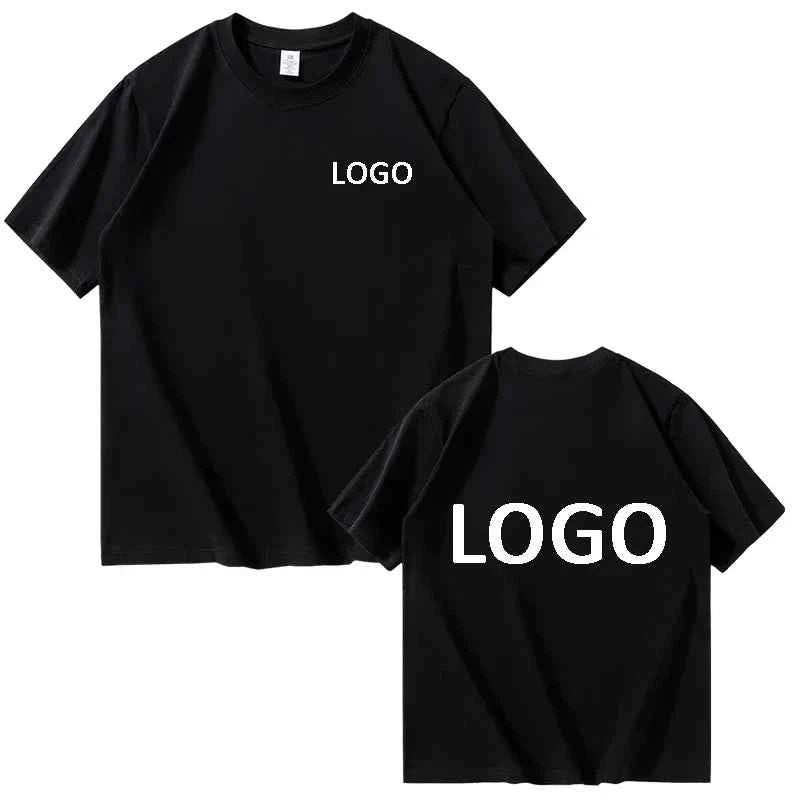 Customized Cotton Printed T-Shirt – Unisex Personalized Streetwear Short Sleeve Tee