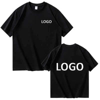 Customized Cotton Printed T-Shirt – Unisex Personalized Streetwear Short Sleeve Tee