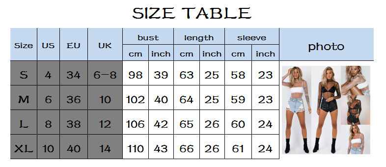 Women's Lace Mesh Sheer Crop Top – Rhinestone Turtleneck Long Sleeve Cover Up