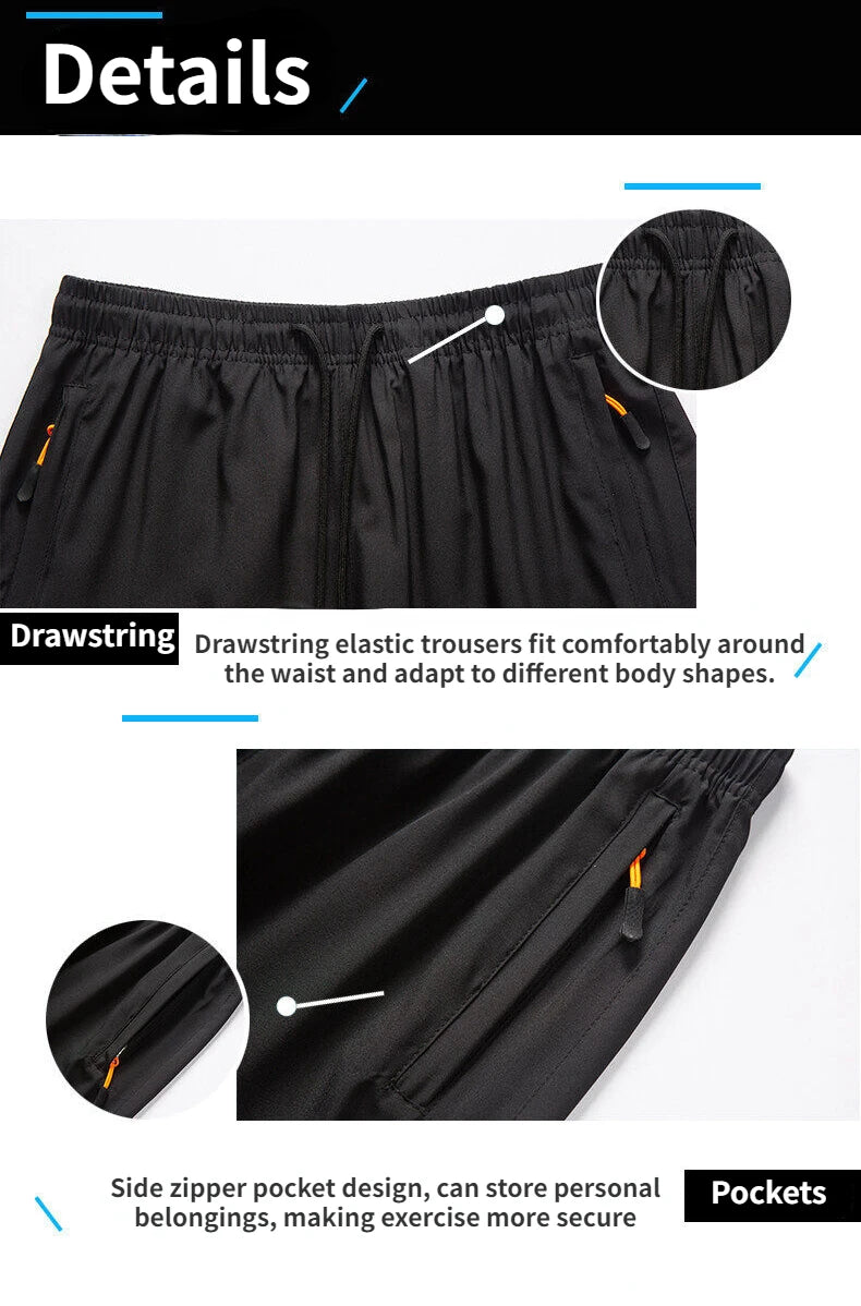 Men's Running Gym Sports Shorts – Casual Fitness Basketball Jogger Shorts
