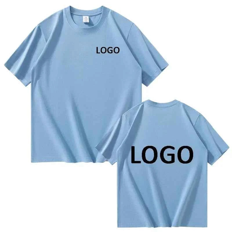 Customized Cotton Printed T-Shirt – Unisex Personalized Streetwear Short Sleeve Tee