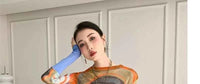 Women's vintage print T-shirt – Slim Fit All-Match Elegant Summer Tee