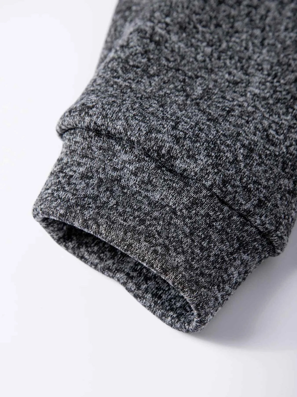 Men's Half Zipper Turtleneck Sweatshirt – Thick Pullover Turtleneck Autumn Outdoor Solid Color Top