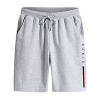 Men's PARIS Print Bermuda Shorts – Urban Casual Knee-Length Shorts 2025