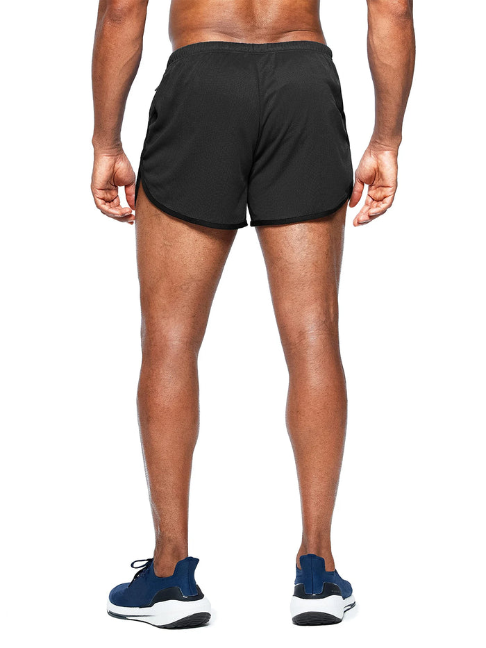 Men's Quick-Dry Running Beach Shorts – 3-Inch Fitness Summer Shorts