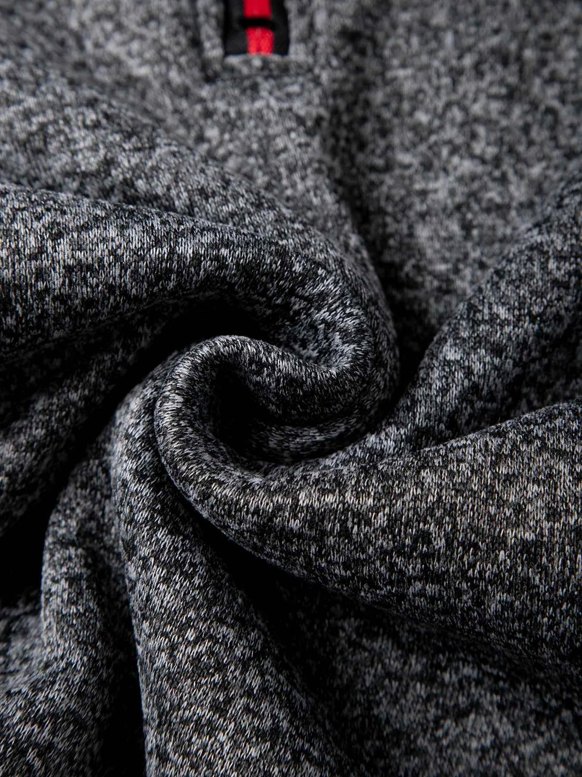 Men's Half Zipper Turtleneck Sweatshirt – Thick Pullover Turtleneck Autumn Outdoor Solid Color Top