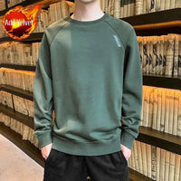 Men's Plain Polyester Round Neck T-Shirt – Smooth Round Neck Y2K Japan Style Pullover Top 2025