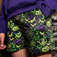 Men's Halloween Graphic Sweat Shorts – Loose Streetwear Casual Shorts 2025