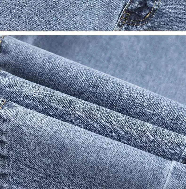 Women's Black Grey Slim Fit Jeans – Chic Cropped Smoothing Denim Pants