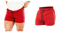 Men's Quick-Dry Gym Running Shorts – Multi-Pocket Fitness Beach Shorts 2024