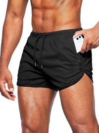 Men's Quick-Dry Running Beach Shorts – 3-Inch Fitness Summer Shorts
