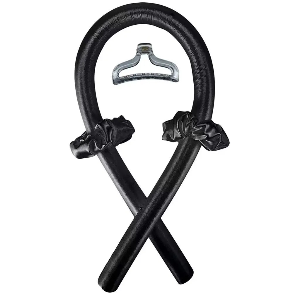 Heatless Curling Rod Headband for Women – No-Heat Hair Curler for Soft, Shiny Overnight Curls