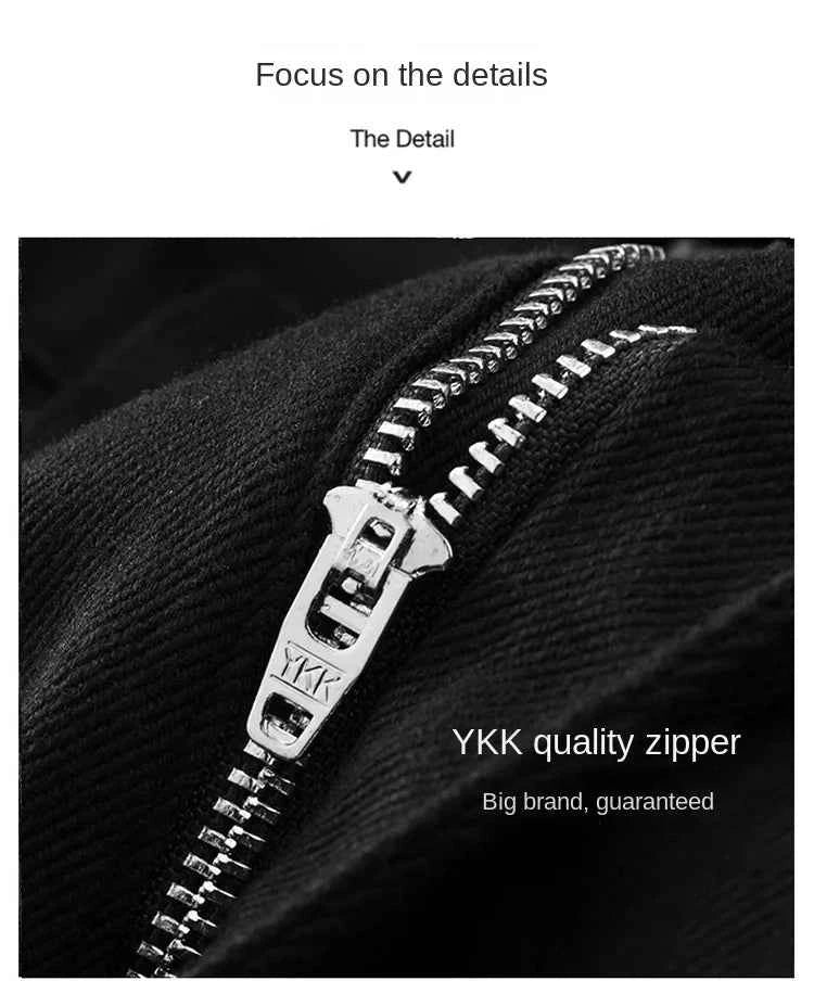 Men's Black Slim Stretch Jeans – Luxury Printed Casual Denim Pants