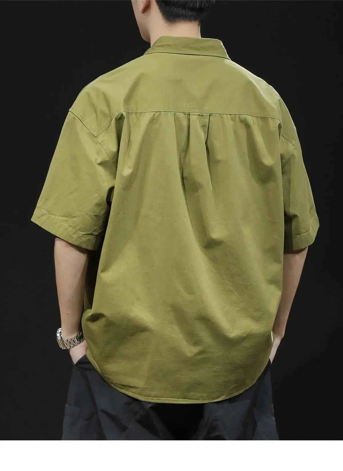 Men's Trendy Summer T-Shirt Loose – Loose Fit Casual Workwear Tee