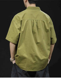 Men's Trendy Summer T-Shirt Loose – Loose Fit Casual Workwear Tee