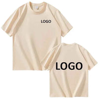 Customized Cotton Printed T-Shirt – Unisex Personalized Streetwear Short Sleeve Tee