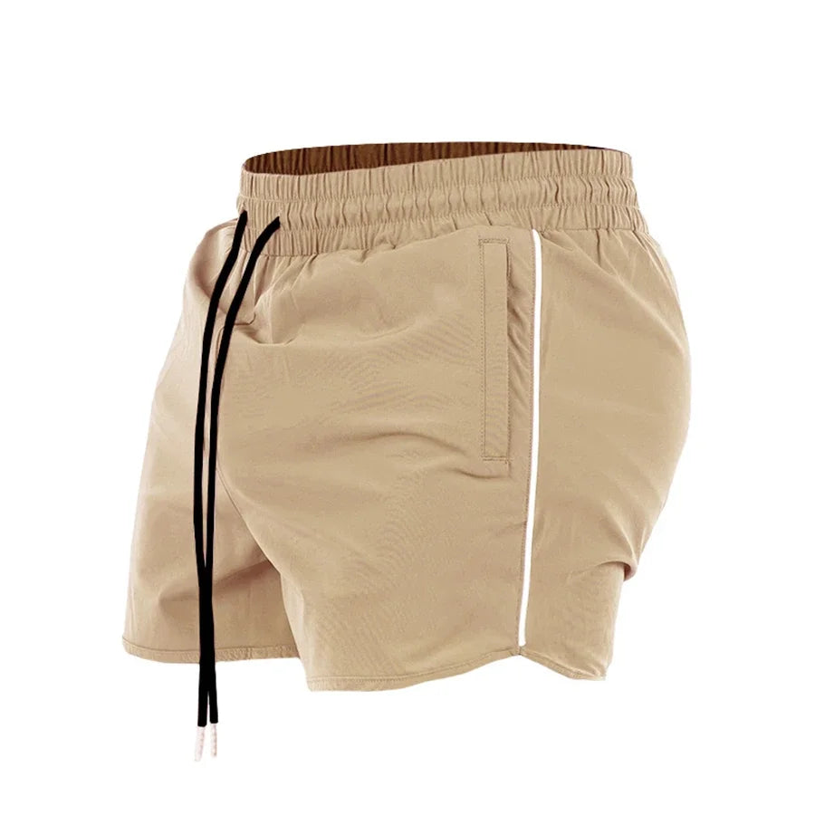 Men's Quick-Dry Gym Running Shorts – Multi-Pocket Fitness Beach Shorts 2024