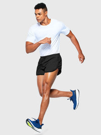 Men's Quick-Dry Running Beach Shorts – 3-Inch Fitness Summer Shorts