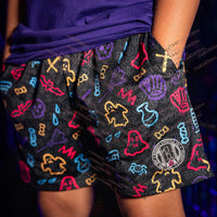 Men's Halloween Graphic Sweat Shorts – Loose Streetwear Casual Shorts 2025