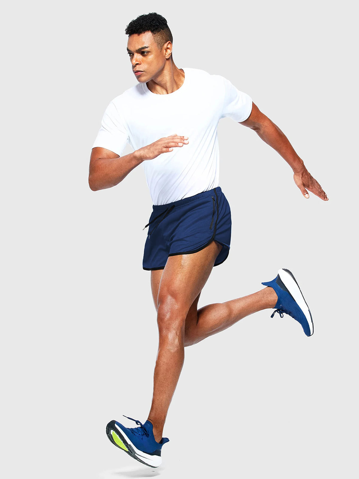 Men's Quick-Dry Running Beach Shorts – 3-Inch Fitness Summer Shorts