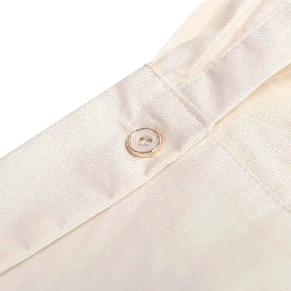 Women's Embroidered V-Neck Long Sleeve Shirt – Elegant Long Sleeve Casual Office Top