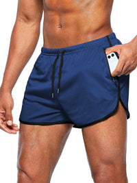 Men's Quick-Dry Running Beach Shorts – 3-Inch Fitness Summer Shorts