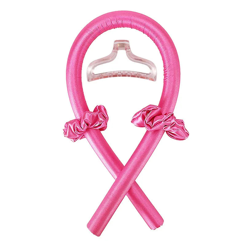 Heatless Curling Rod Headband for Women – No-Heat Hair Curler for Soft, Shiny Overnight Curls